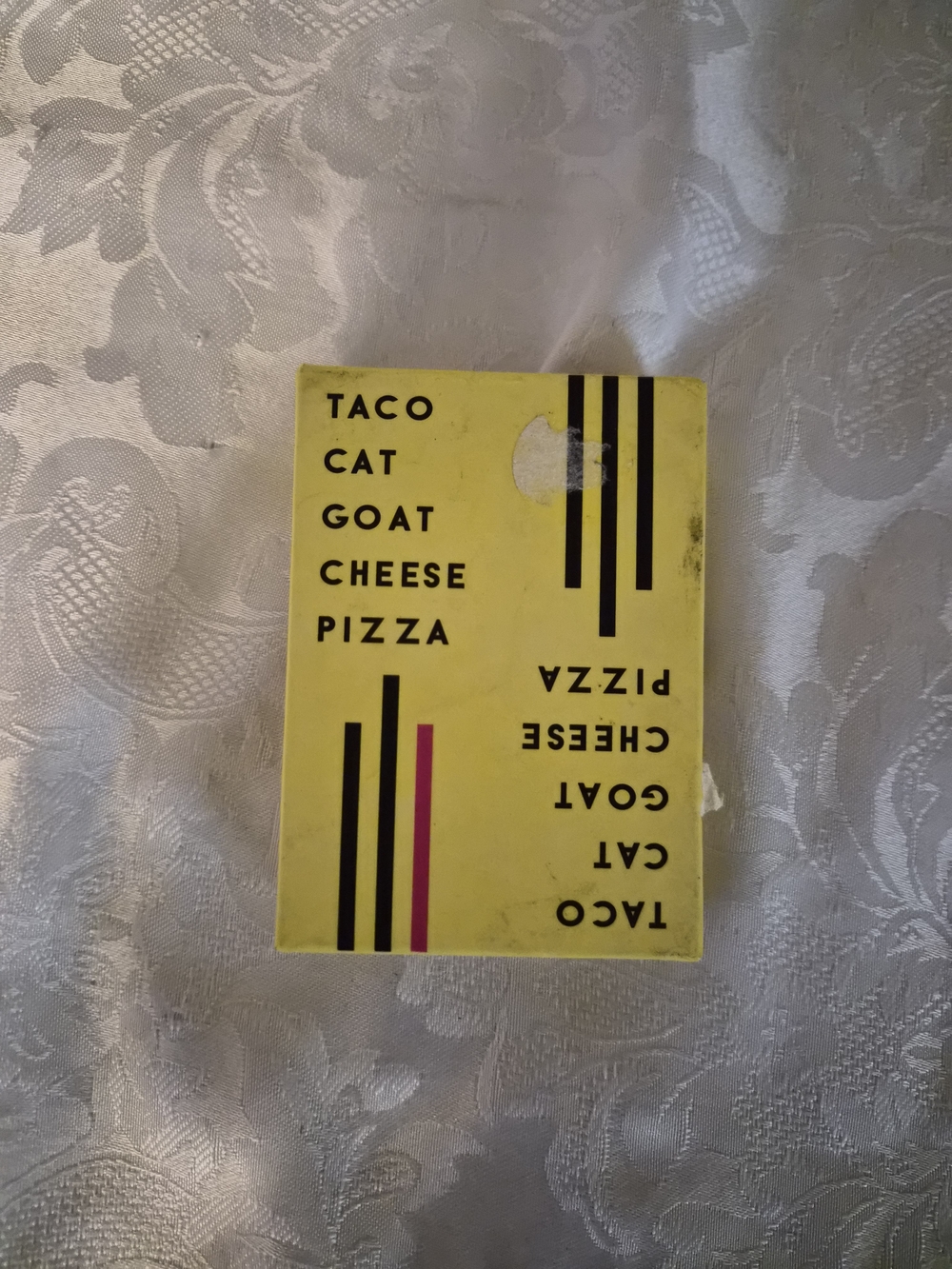Taco Cat Goat Cheese Pizza Card Game
